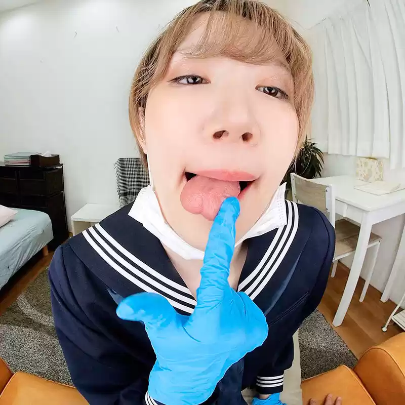 【VR】きっしょいM男の湿った素肌を直で触るとかマジで無理！性格ドギツい高飛車ギャルのディスタンスM性感 琴石ゆめる (aquga00006) - aquga00006jp-4