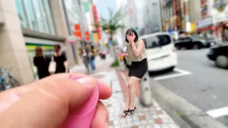 素人美少女とリモコンバイブお散歩3ーNK＆SBY区編ー「もう我慢できません…//」人混みの中ビクビク震えてイキまくってしまう女子たち！人生初の羞恥プレイでまさかのエロスイッチオン！車移動中も大胆カーオナニー！最後は近くのスタジオで心行くまで生セックス！ (h_1324skmj00218) - h_1324skmj00218jp-7
