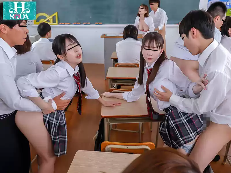 SEXのハードルが低すぎる世界線！2 目の前で当たり前のようにSEX！朝の挨拶からSEX！授業中もSEX！休み時間も放課後もとにかくオープンSEX！ (hsoda00055) - hsoda00055jp-3