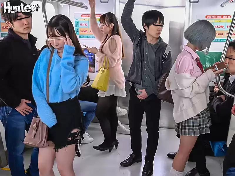 だれとでも定額挿れ放題！電車編 月々通勤or通学定期料金さえ支払えば『定額挿れ放題専用車両』に乗車している乗客、車掌さん…誰にでも挿れ放題！ (huntc00133) - huntc00133jp-3